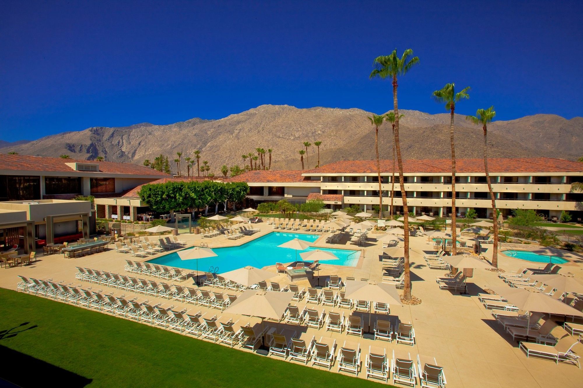Hilton Palm Springs Hotell Eksteriør bilde